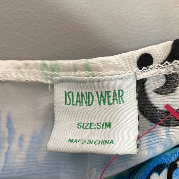 Island Wear Floor Length Tube Dress - Picture 3 of 5